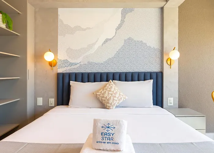 Easy Star - Lindo Studio Ao Lado Do Metro Em Moema - Sq01H